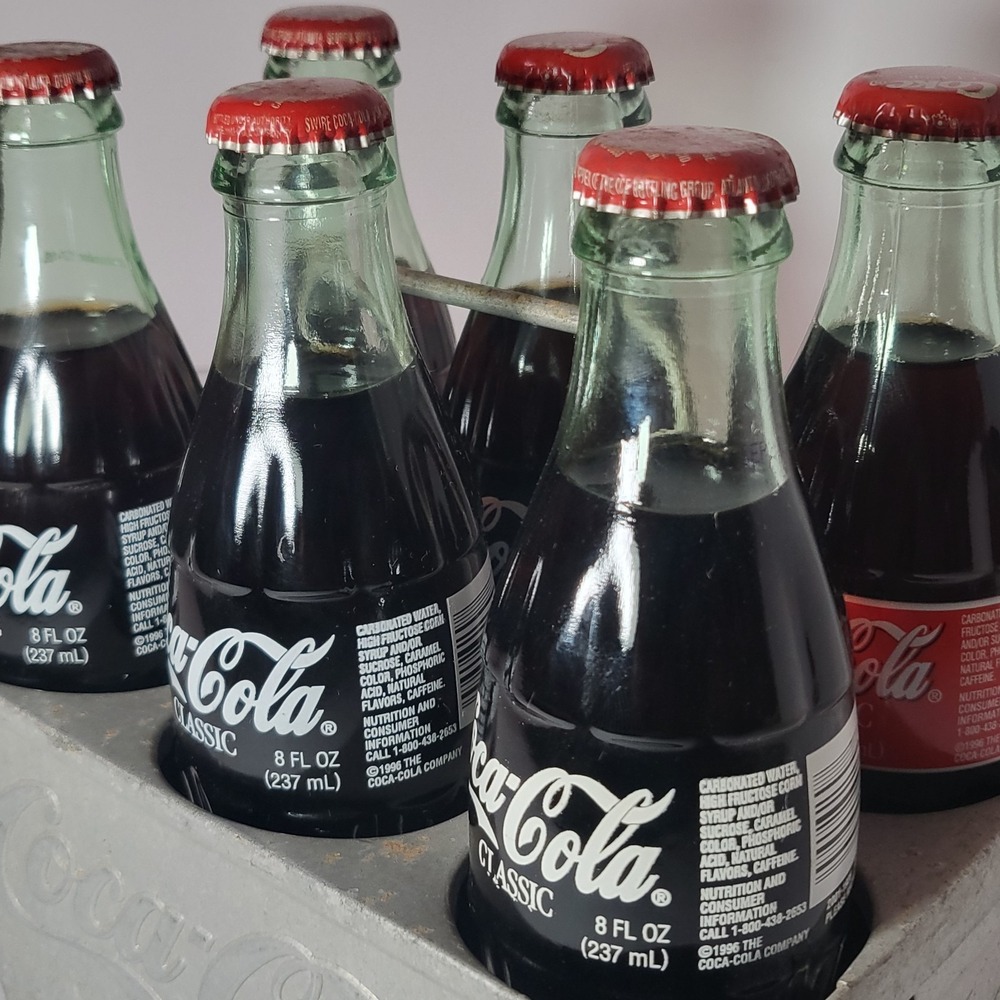 1950's Vintage Coca Cola Aluminum Carrier w/ Olympics Commemorative‎ Bottles - Picture 11 of 13